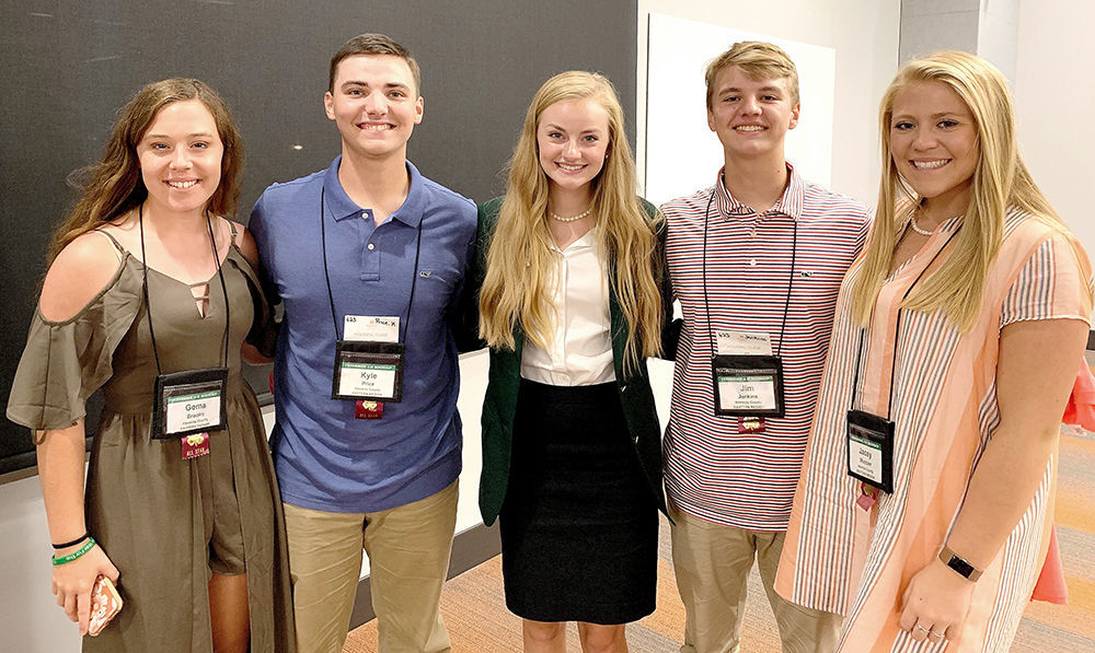 Every summer, around the end of July, the Tennessee 4-H State Program hosts its annual TN 4-H State All Star Round-Up where some of the best and brightest high school 4-H members get together for a week at either UT Knoxville or UT Martin. This event is one that is deeply rooted in 4-H traditions where 4-H members from across our great state are able to get together to compete in competitions related to their projects, attend various workshops, complete service projects, and elect the officers that they believe will best represent them and Tennessee 4-H. Hawkins County has been very well represented at this event throughout the years, and this year was no exception. Hawkins County had three finalists competing within their 4-H project where they were interviewed and had to give a presentation. These students include: Laura Grace Jenkins (Line and Design), Gema Brooks (Beef), and Jim Jenkins (Forestry, Wildlife, and Fisheries). Laura Grace was the State winner within the Line and Design project and received the coveted silver bowl, a $500 scholarship, and a trip to National 4-H Congress. Also during this week long event, there are programs set aside to honor and recognize 4-H members that have achieved academic excellence in school as well as excellence throughout their 4-H career. This year Jacey Moncier was awarded three different 4-H scholarships which include the TFGA Mary B. Cooper Scholarship ($500), the Stephen McNeil Memorial Scholarship ($500), and the Charlene Powell Memorial Scholarship ($1000). Not only were scholarship recipients recognized, but 4-H members who received the Vol State Award were recognized as well. This is the highest award in 4-H that can be given to any Junior or Senior who has excelled in project achievement, leadership, and citizenship. This year Hawkins County had two Vol State recipients, Laura Grace Jenkins and Kyle Price. Lastly, one of the biggest and most anticipated events of the week is the election of the new TN 4-H State Council Officers. If 4-H members would like to run for a State Council position, they must first be elected in a primary race by their region to represent said region for each different position. Once elected as the regional representative, 4-H members who were chosen take the week to get to know all the 4-H members from across the state and hear their concerns as well as praises for the 4-H program. This year, Laura Grace Jenkins was elected by the Eastern Region to be the Eastern Region candidate to run for State Council President. Throughout the week, Laura Grace was able to share her love for the 4-H program and her story on how it has effected and changed her life to fellow 4-H members. At the conclusion of the week, it was announced that Laura Grace was elected by popular vote to represent Tennessee 4-H as the new State Council President for the 2019-2020 year. This is a huge honor, and because of this great accomplishment, the Hawkins County 4-H Program will be hosting a drop-in reception for Laura Grace on Sept. 17 at Occasions on the Square, in Rogersville, from 3:30 - 6 p.m. We encourage all those who would like to congratulate her, hear her 4-H story, or learn more about the 4-H program to please stop by on Sept. 17.